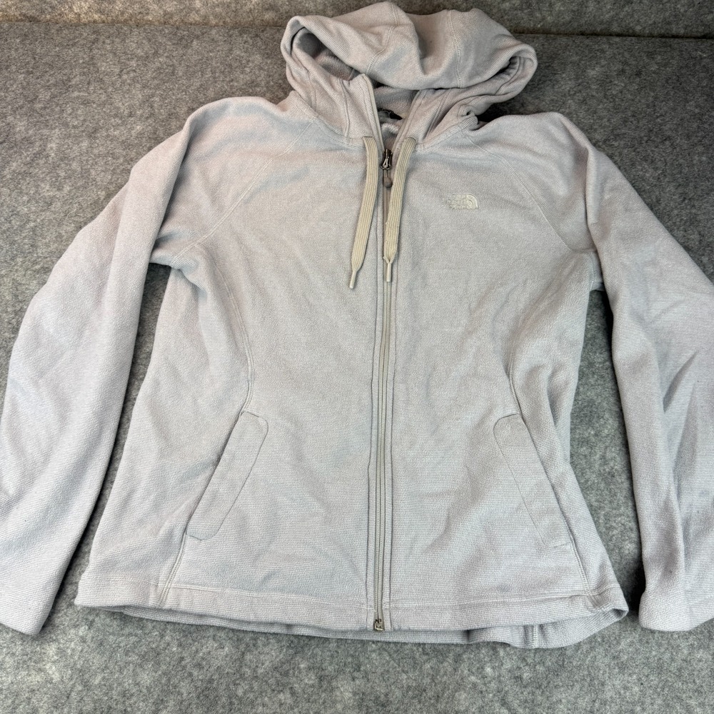 The North Face Jacket Light Purple Gray Lightweight 721509 Full Zip‎ Women's L